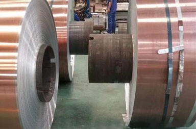 熔融熱浸鍍銅軋制熱處理鋁箔帶